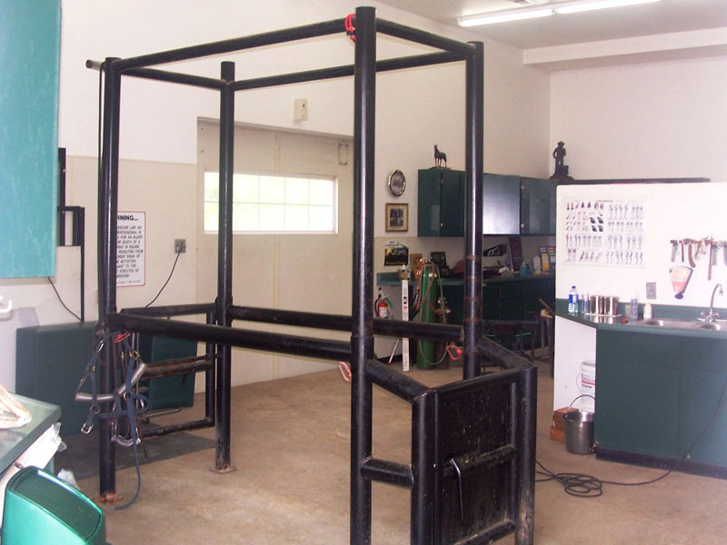 facility-1 2,500 sq. ft. climate-controlled equine clinic